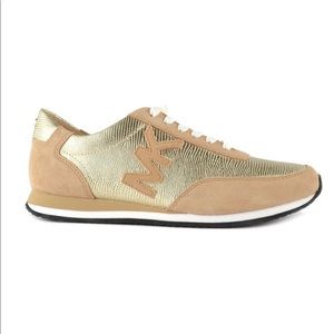 Michael kors metallic gold trainers sneakers